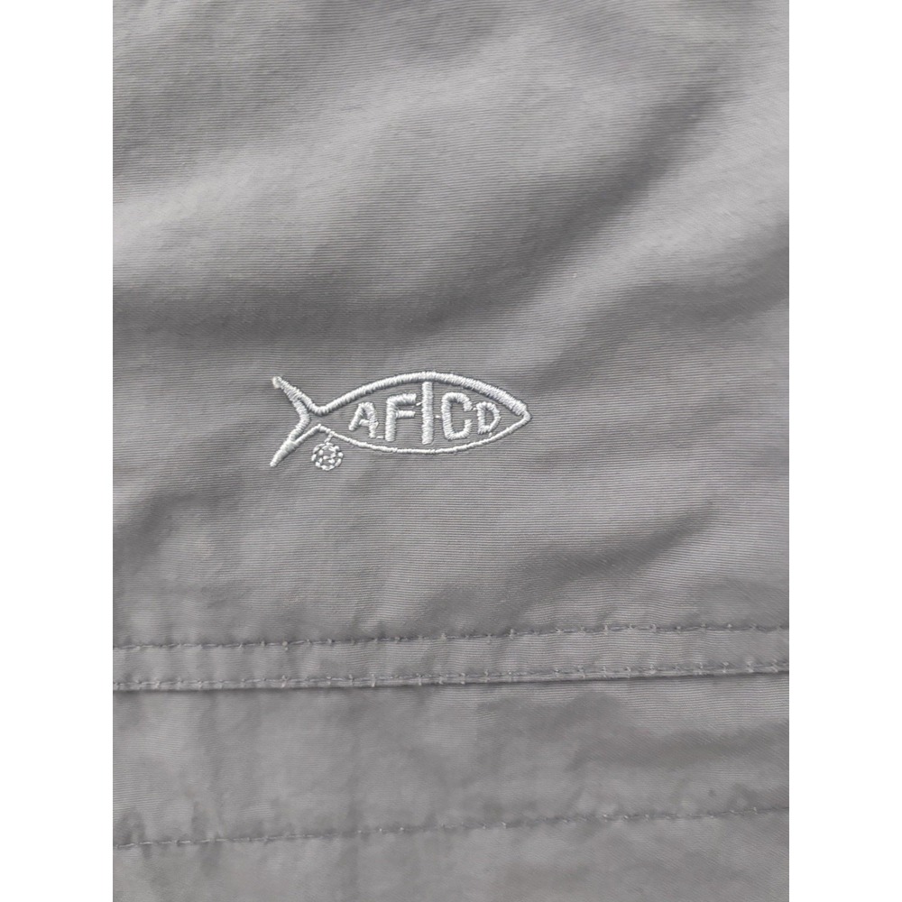 AFTCO Fishing Shorts Mens Size 42 Blue Cargo 5" Inseam Performance Outdoor 0471 - Picture 3 of 6